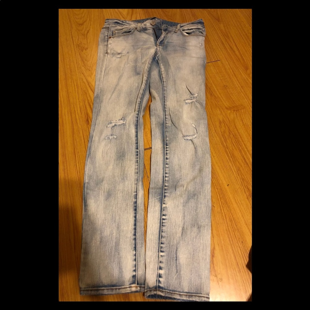 American eagle jeans 6 distressed
